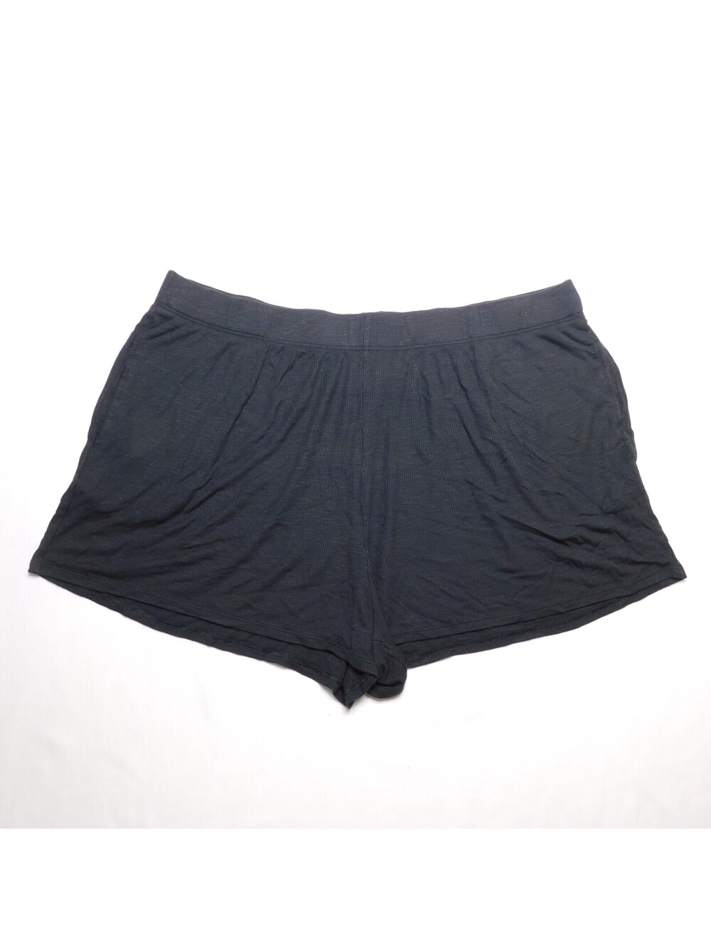 Joyspun Women XL Black Pajama Shorts Modal Stretch Ribbed Sleep Lounge shorts